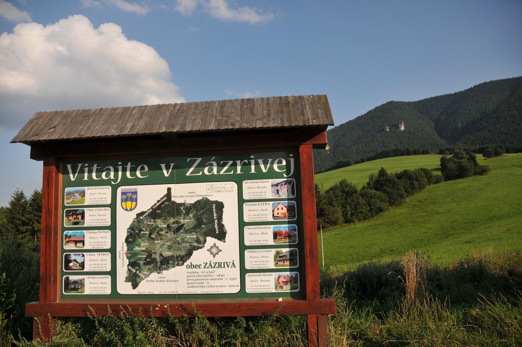 Willa Drevenicka 110 Zázrivá Zewnętrze zdjęcie